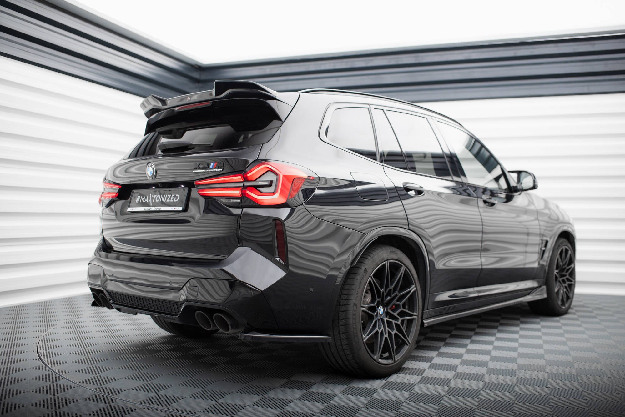 Heckseiten Flaps V.1 BMW X3 M F97 / F97 Facelift