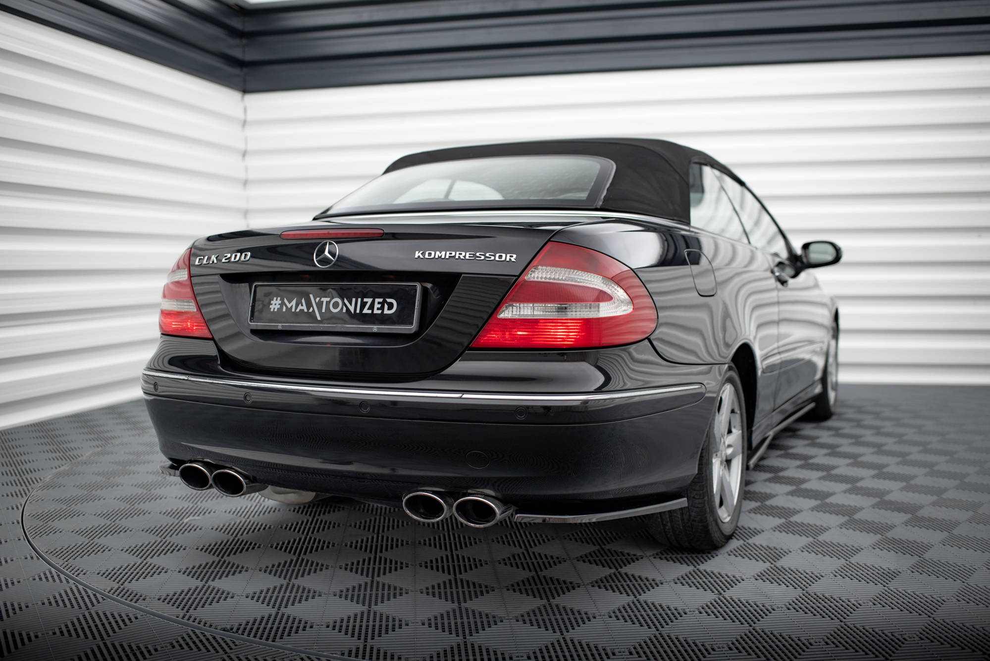 Heckseiten Flaps V.1 Mercedes-Benz CLK W209