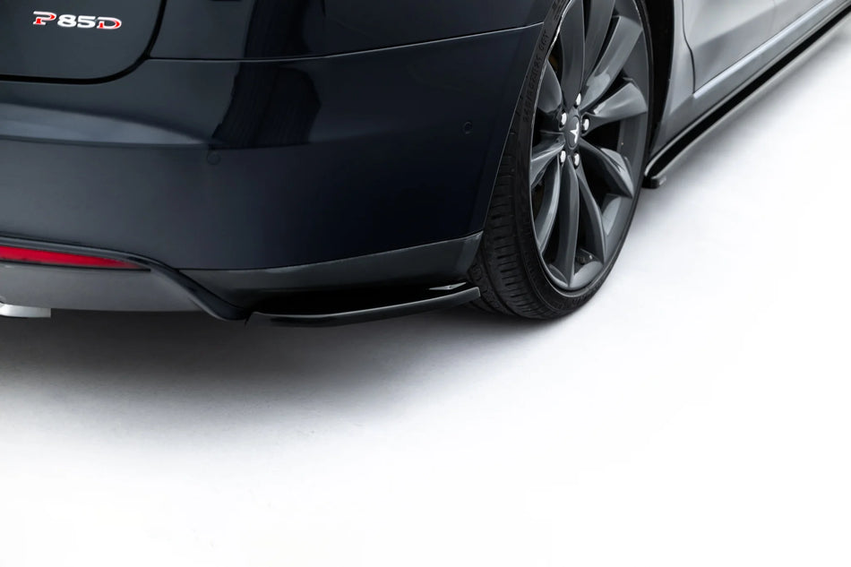 Heckdiffusor Seite V.1 Tesla Model S MK1