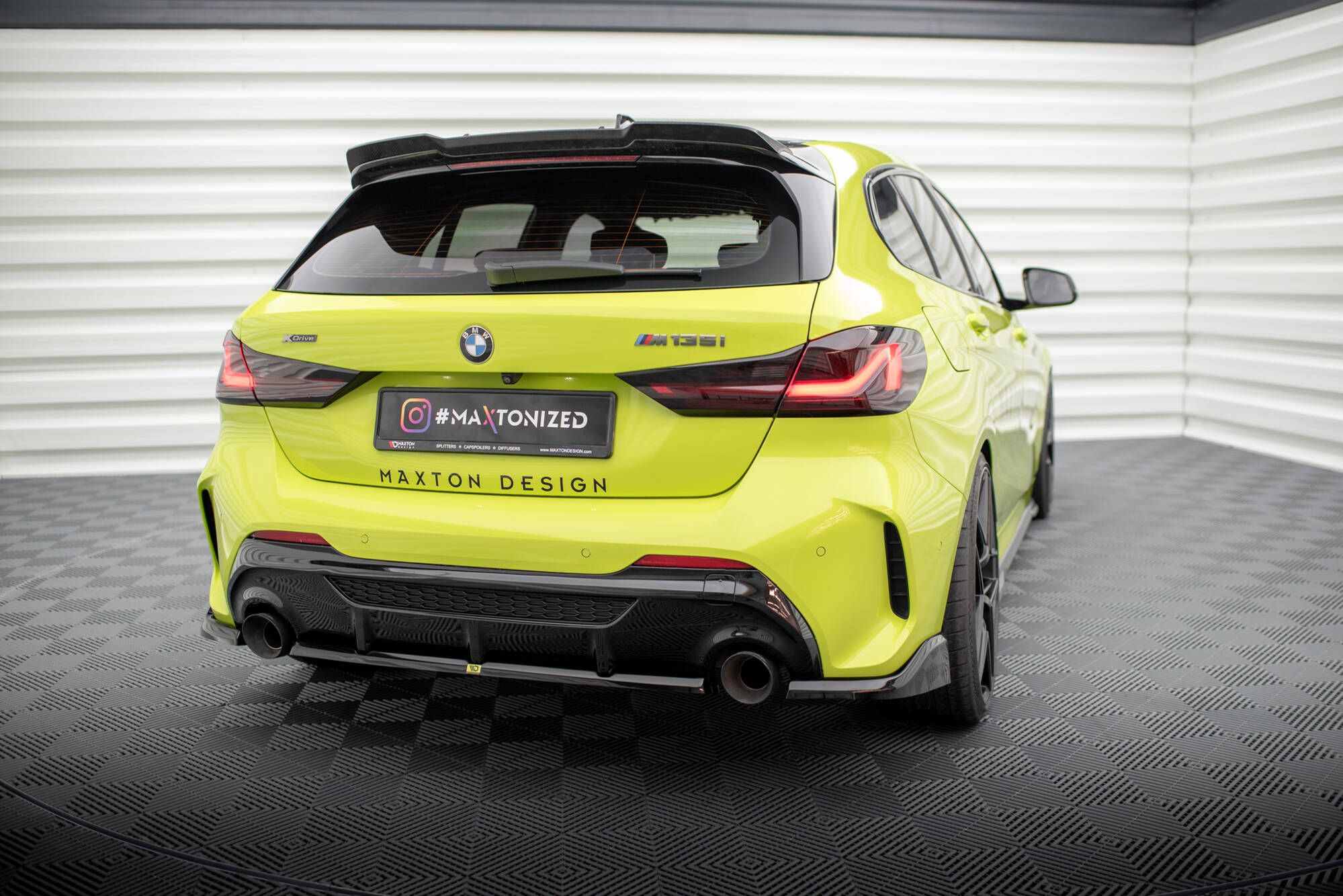 Heckseiten Flaps V.12 BMW 1 M-Pack / M135i F40