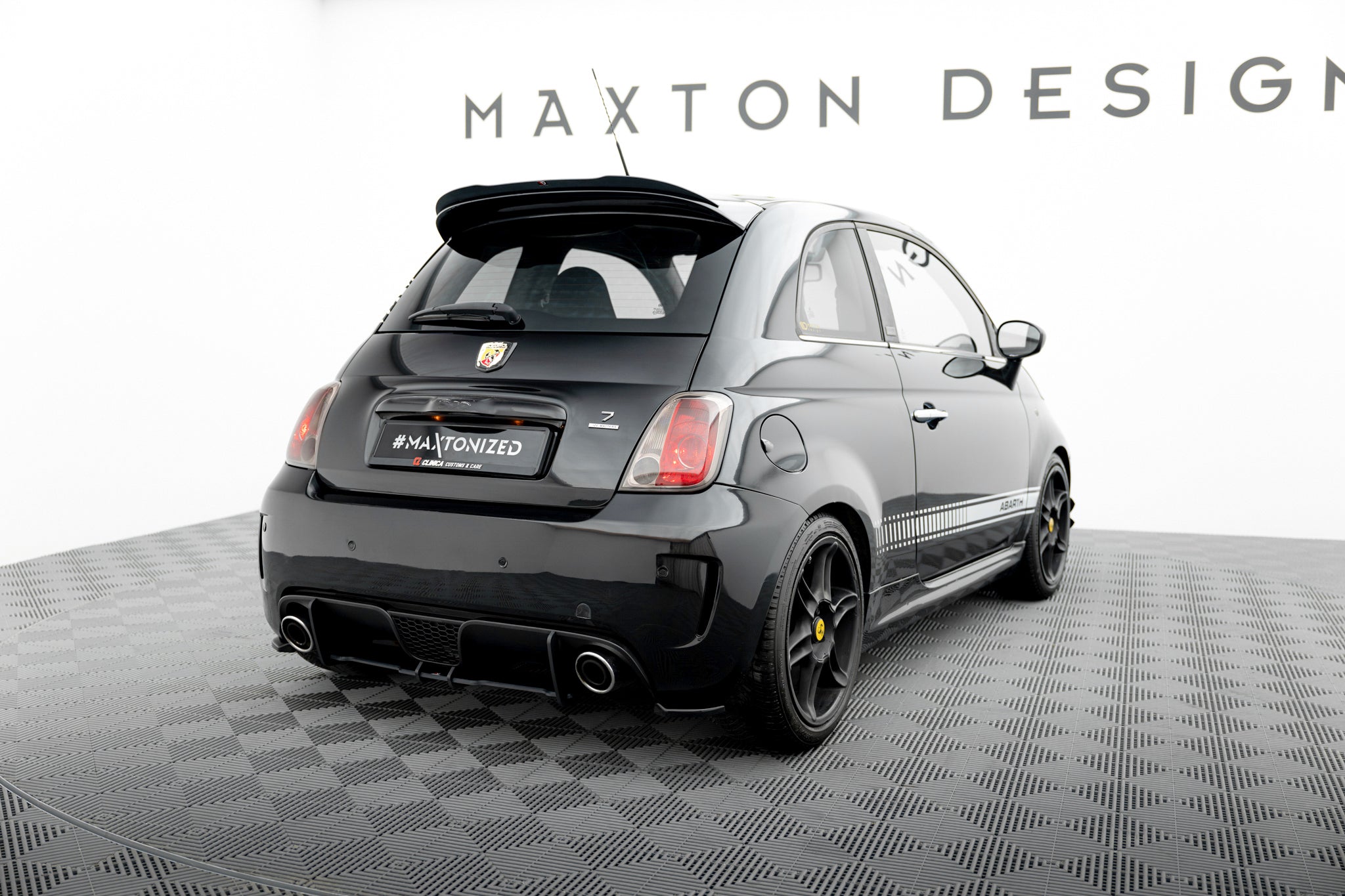 Heckseiten Flaps V.2 Abarth 500 Mk1