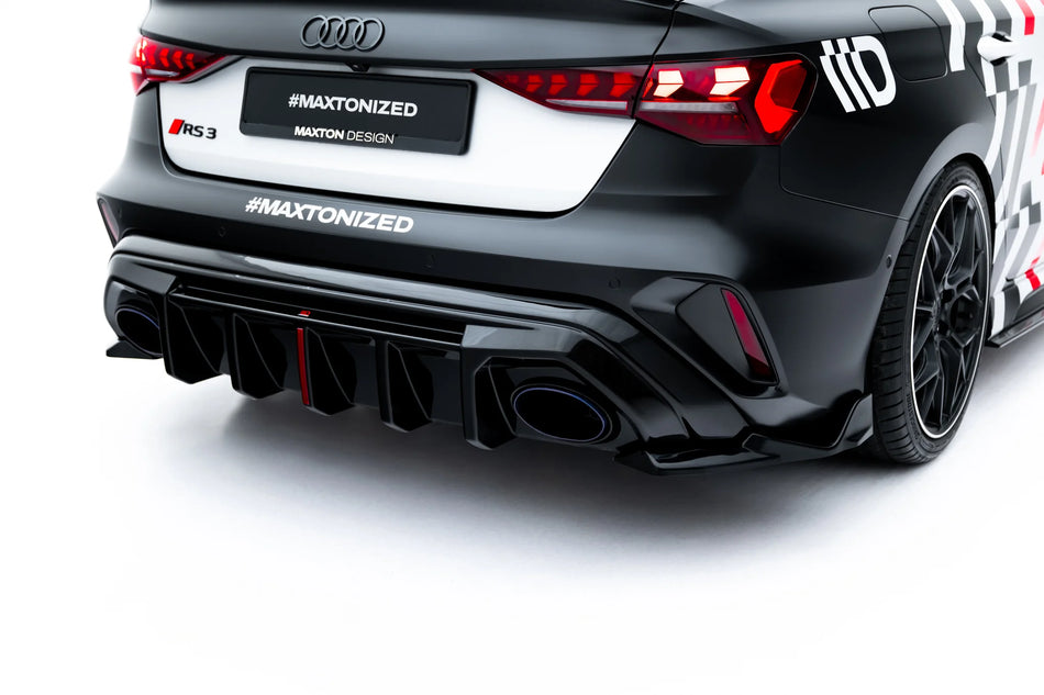 Heckdiffusor Seite V.2 Audi RS3 Sedan 8Y Facelift