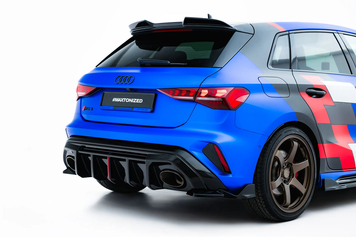 Heckdiffusor Seite V.2 Audi RS3 Sportback 8Y Facelift