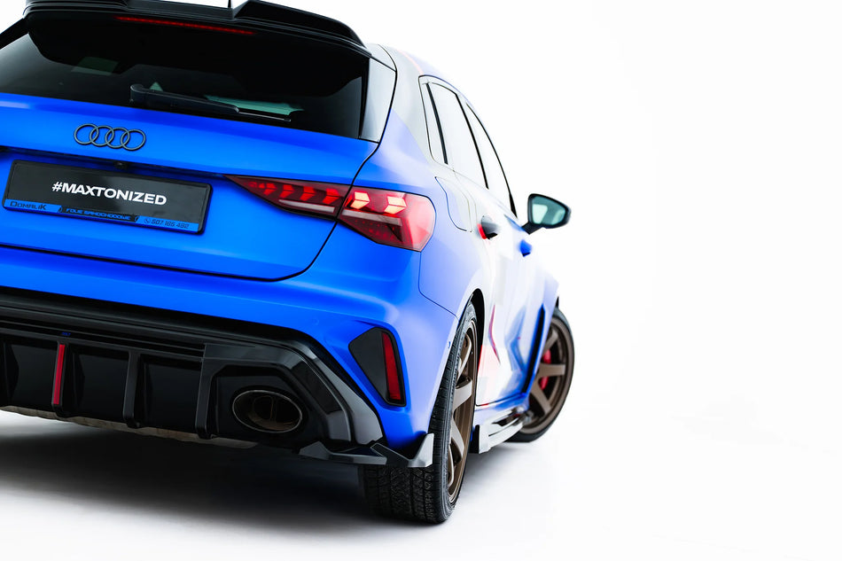 Heckdiffusor Seite V.2 Audi RS3 Sportback 8Y Facelift