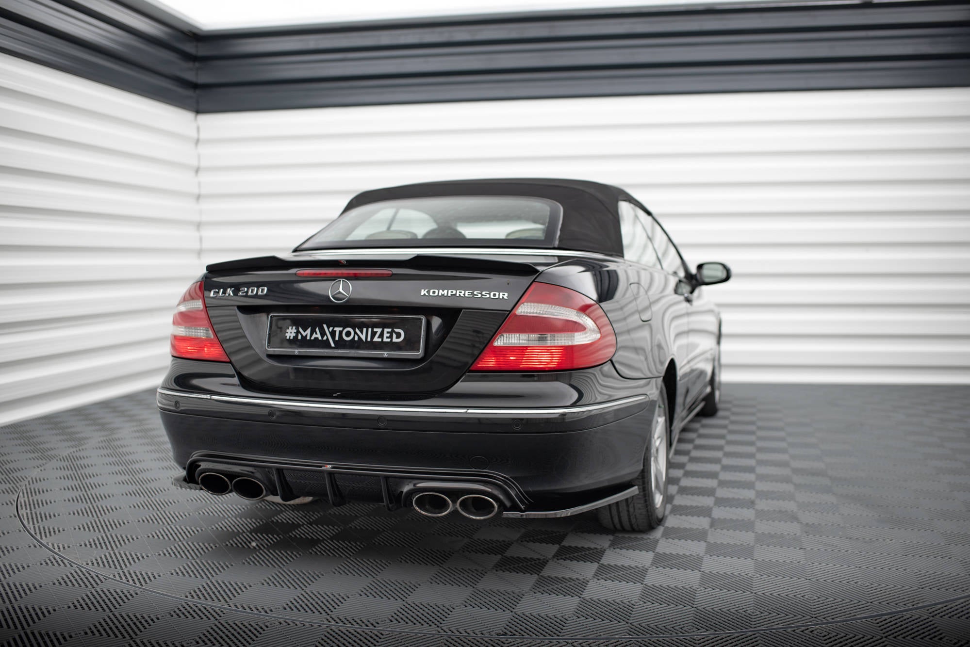 Heckseiten Flaps V.2 Mercedes-Benz CLK W209