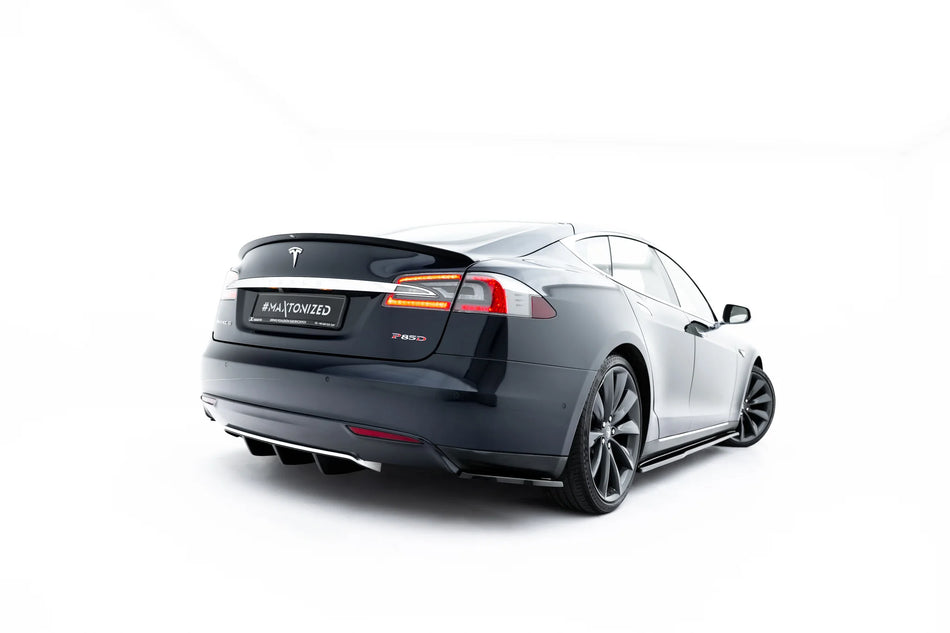 Heckdiffusor Seite V.2 Tesla Model S MK1