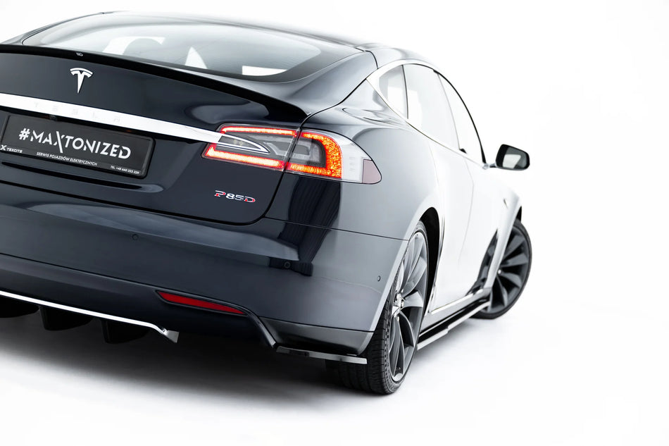 Heckdiffusor Seite V.2 Tesla Model S MK1