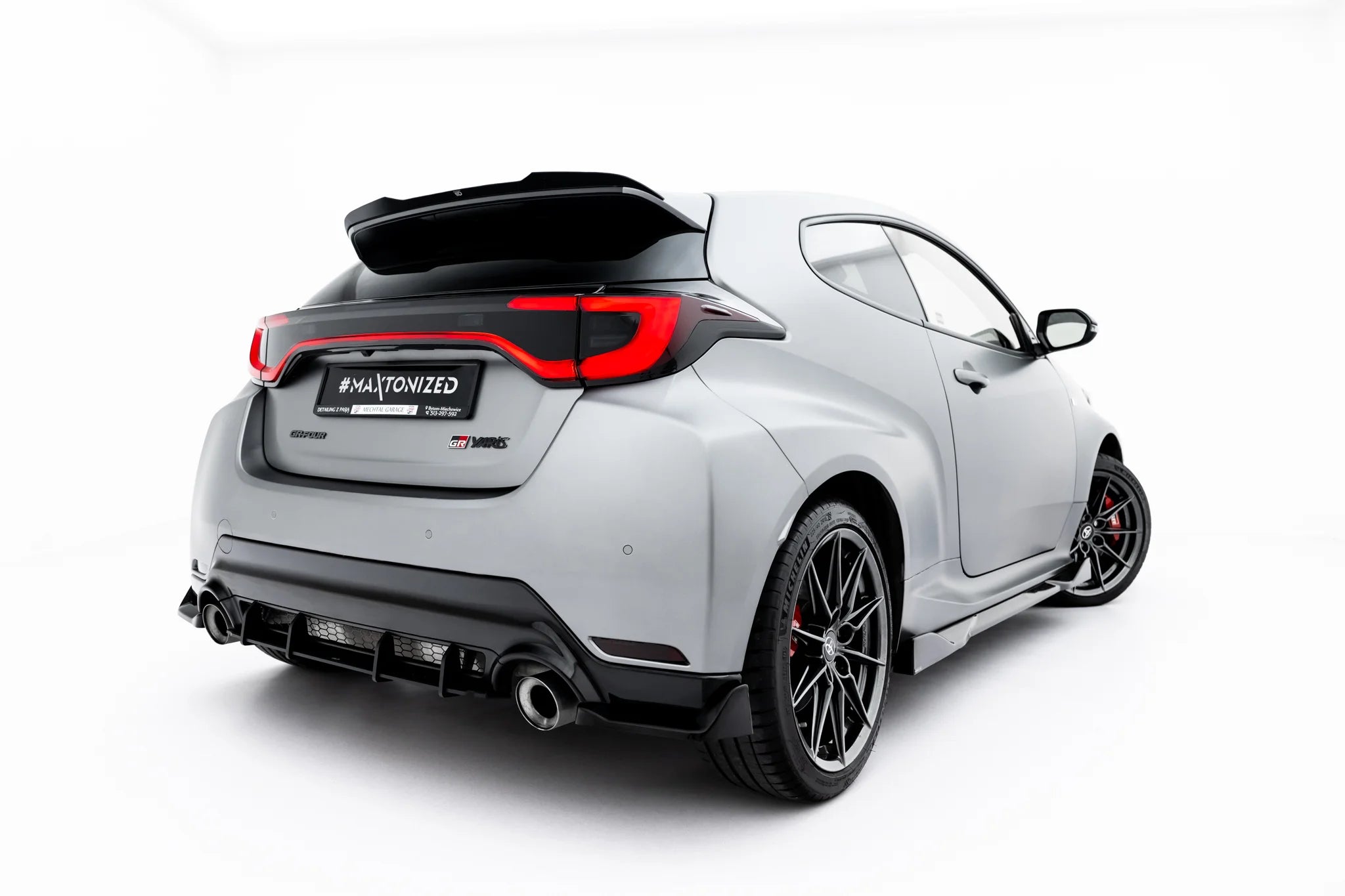 Heckdiffusor Seite V.2 Toyota GR Yaris MK4 Facelift