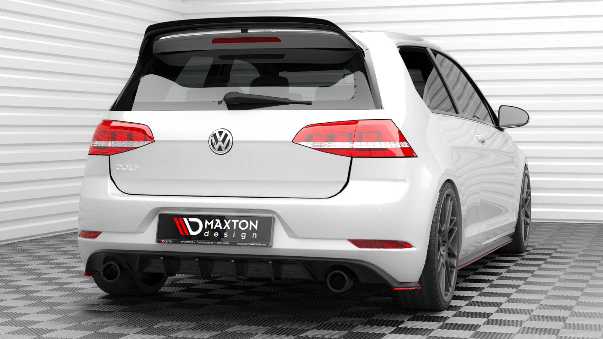 Heckseiten Flaps V.2 Volkswagen Golf GTI Mk7 Facelift