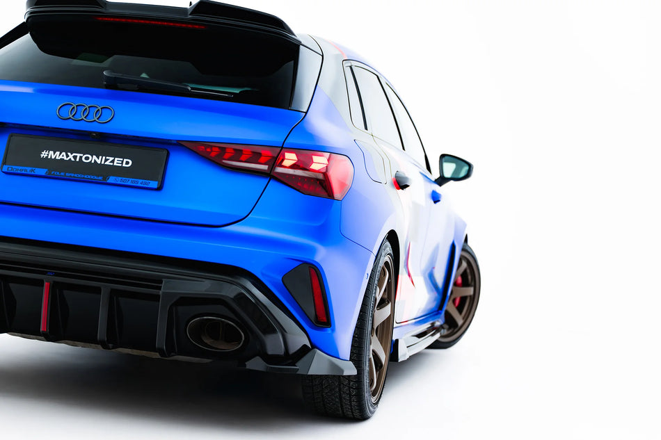 Heckdiffusor Seite V.3 Audi RS3 Sportback 8Y Facelift