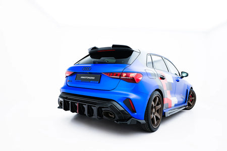 Heckdiffusor Seite V.3 Audi RS3 Sportback 8Y Facelift