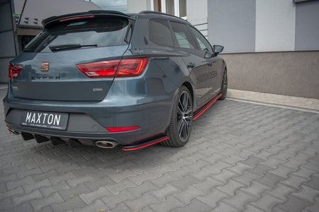 Heckdiffusor Seite V.4 Seat Leon Cupra MK3 FL Sportstourer