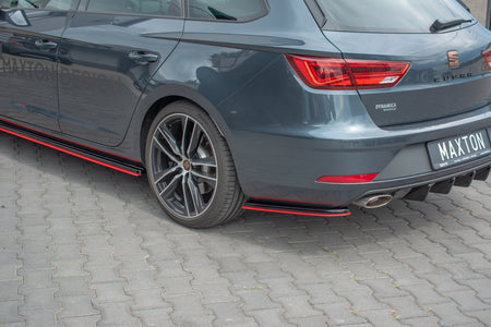 Heckdiffusor Seite V.4 Seat Leon Cupra MK3 FL Sportstourer