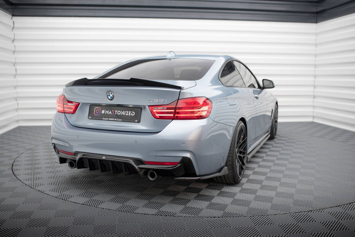 Heckdiffusor Seite V.5 BMW 4 Coupe M-PACK F32