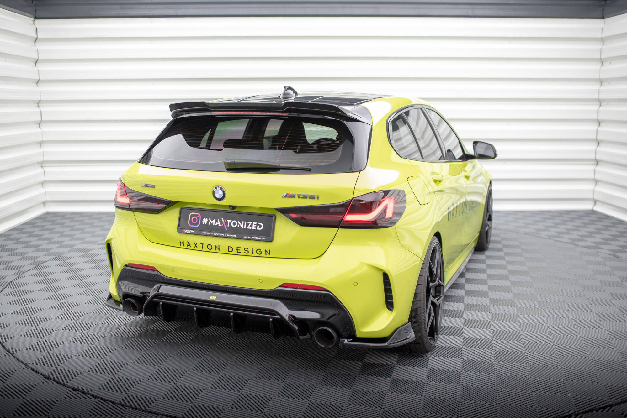 Heckseiten Flaps V.8 BMW 1 F40 M-Pack / M135i / 128ti