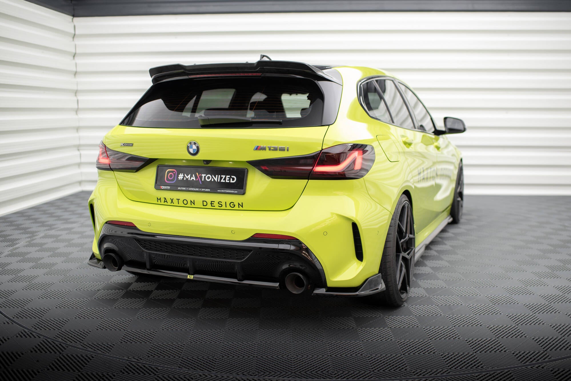 Heckseiten Flaps V.9 BMW 1 M-Pack / M135i F40
