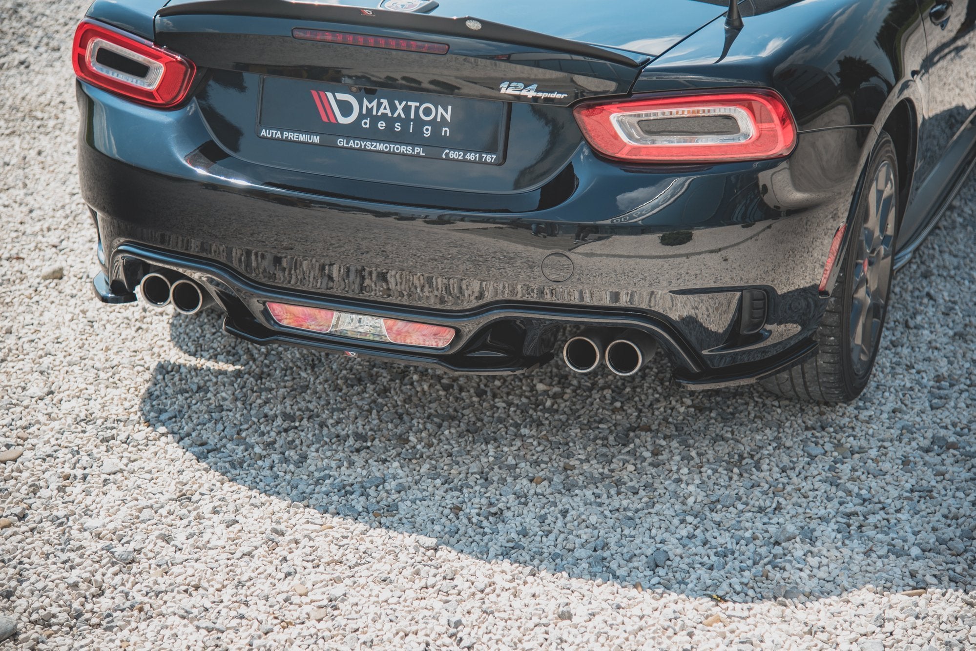 Heckdiffusor Abarth 124 Spider 2017-2020