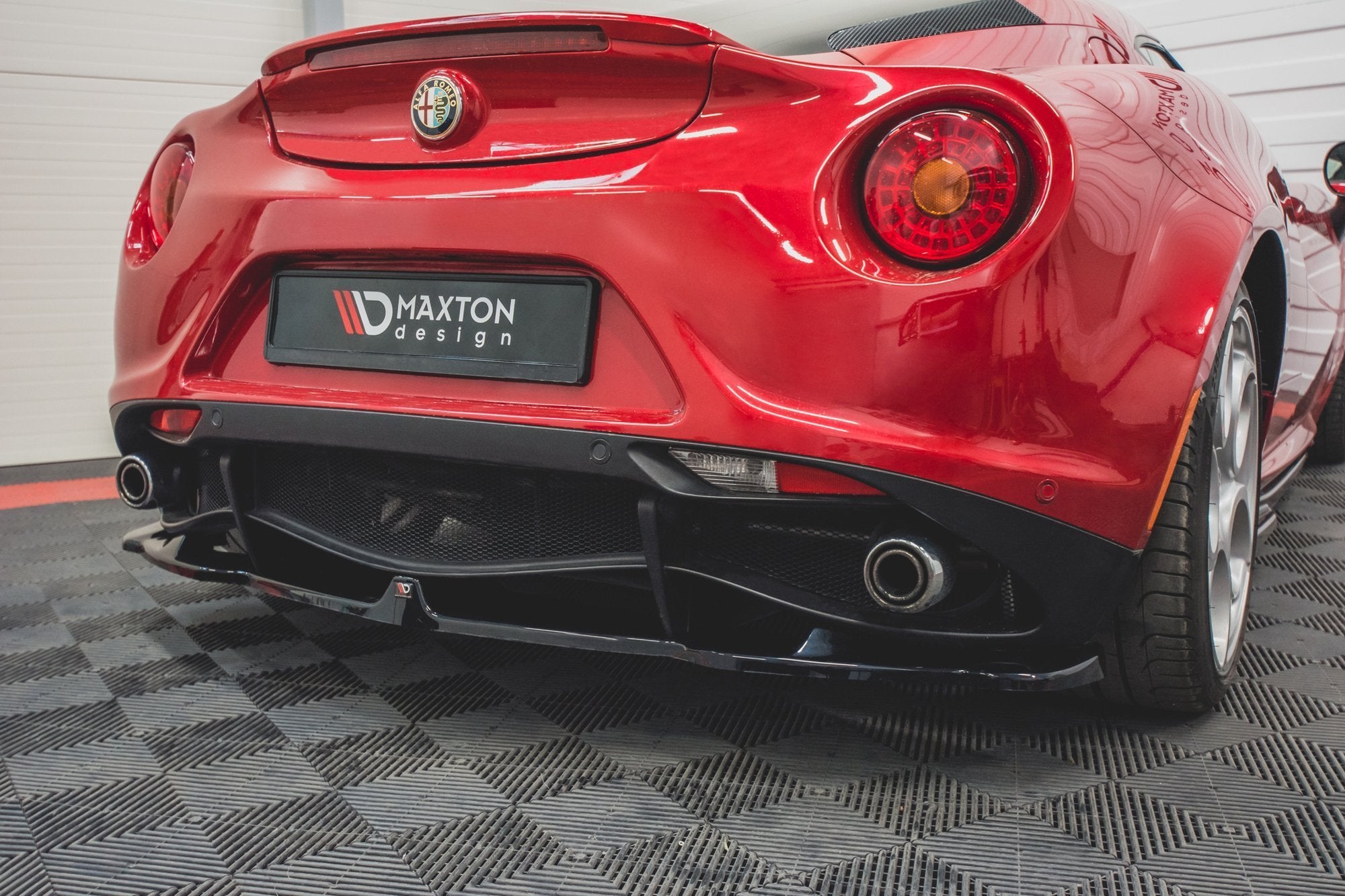 Heckdiffusor Alfa Romeo 4C
