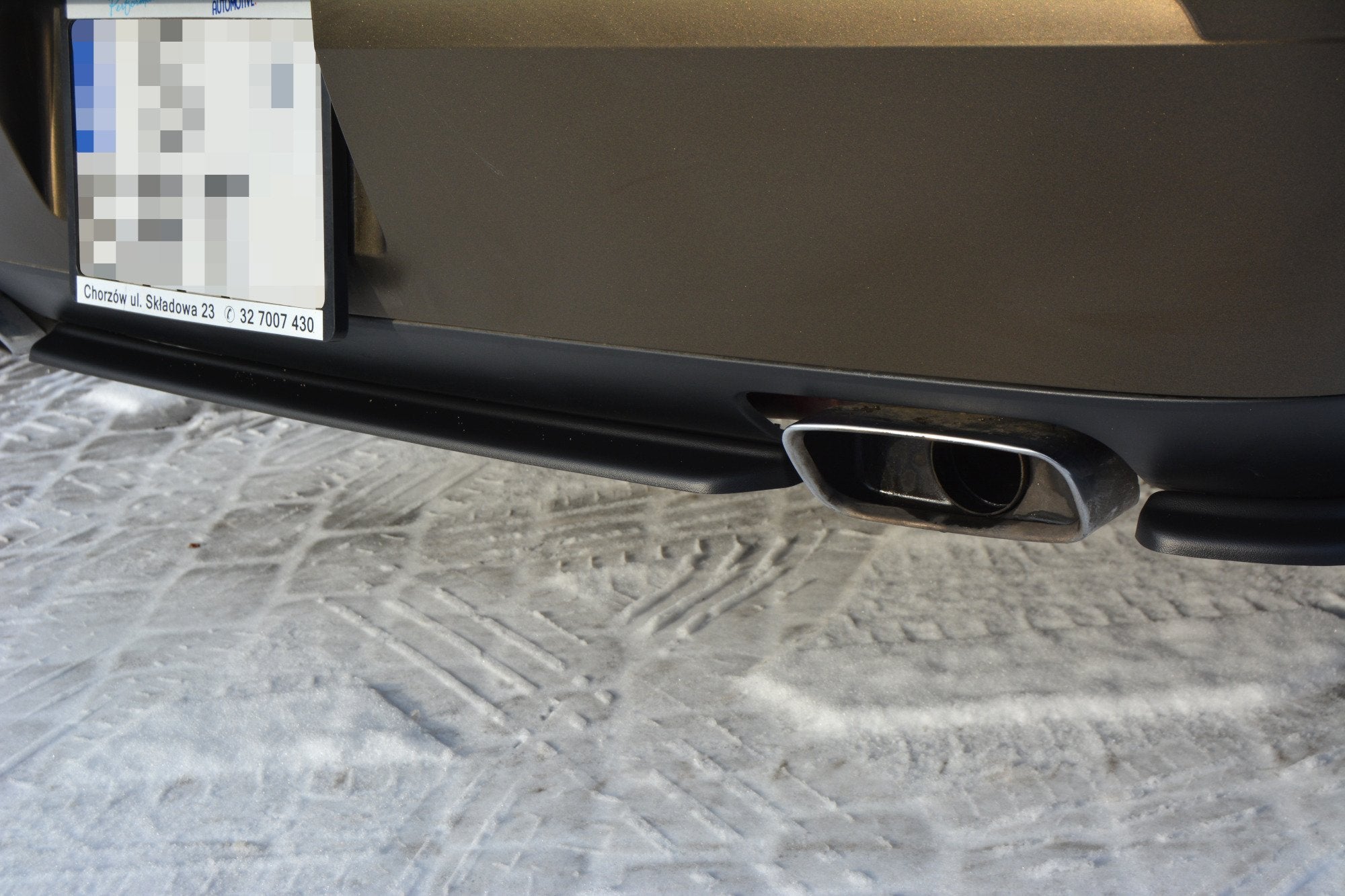 Heckdiffusor DODGE CHALLENGER MK3 PHASE-I SRT8 COUPE