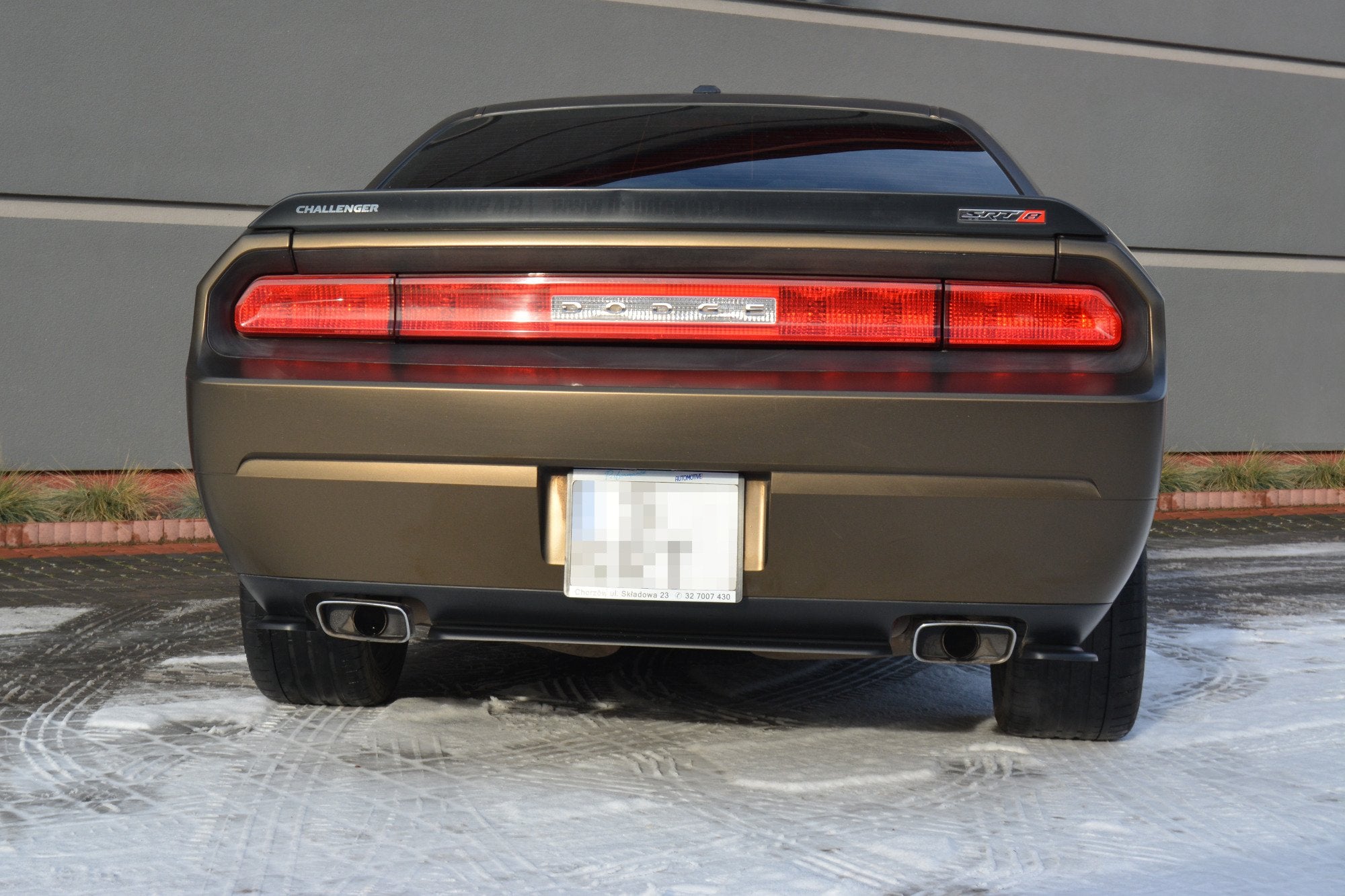 Heckdiffusor DODGE CHALLENGER MK3 PHASE-I SRT8 COUPE