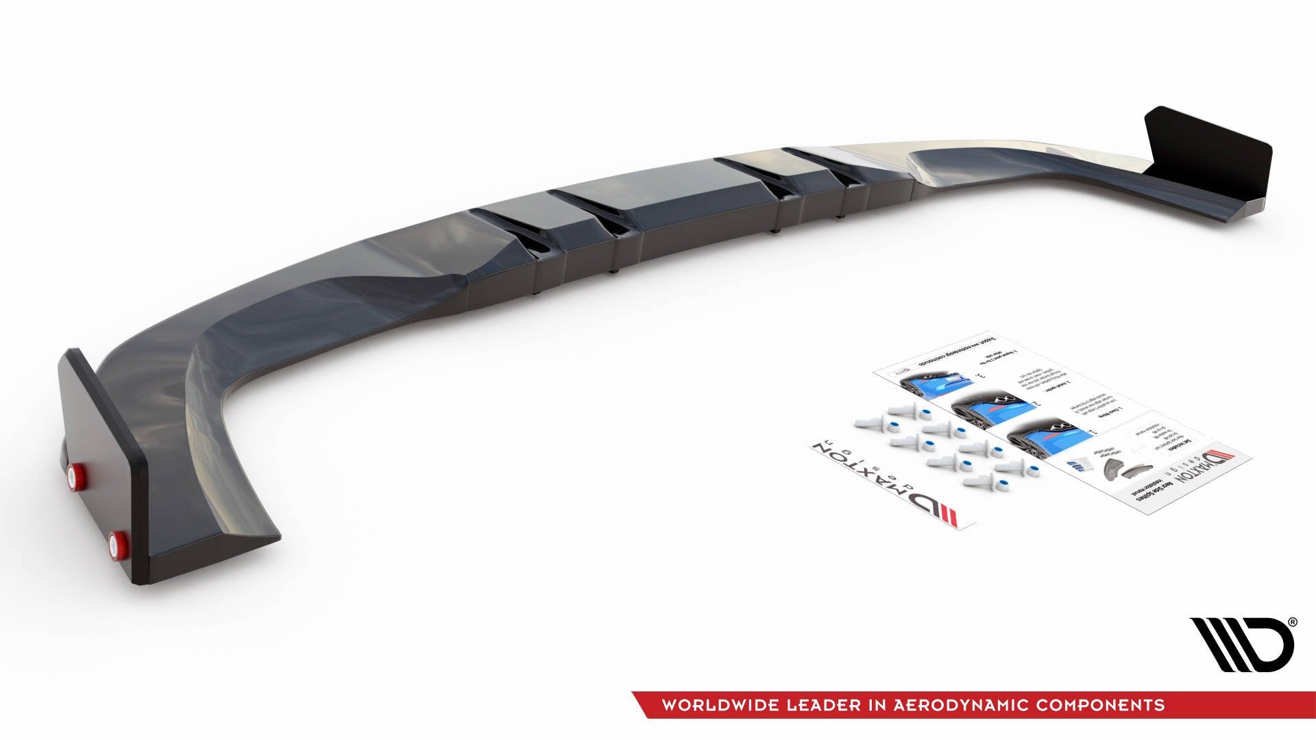 Heckdiffusor und Heckseiten Flaps für Mercedes-AMG A 45 S Aero Pack W177