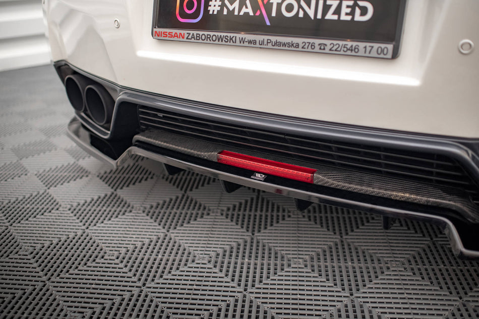 Heckdiffusor + Heckseiten Flaps Nissan GTR R35 Facelift