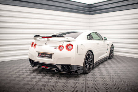 Heckdiffusor + Heckseiten Flaps Nissan GTR R35 Facelift