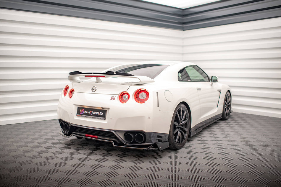 Heckdiffusor + Heckseiten Flaps Nissan GTR R35 Facelift