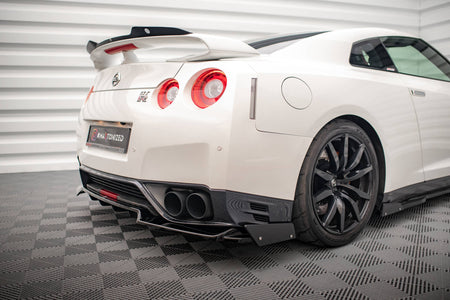 Heckdiffusor + Heckseiten Flaps Nissan GTR R35 Facelift