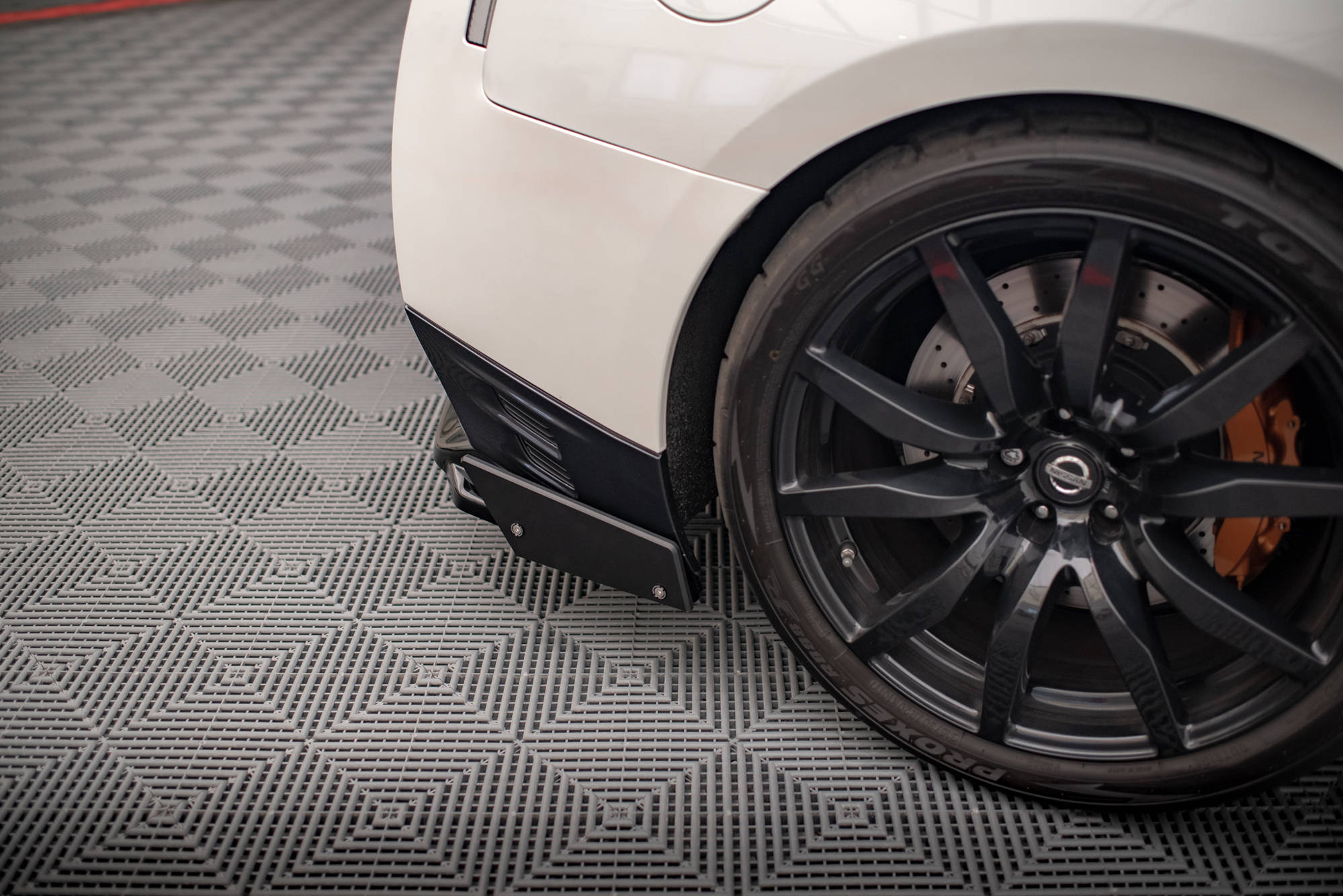 Heckdiffusor + Heckseiten Flaps Nissan GTR R35 Facelift