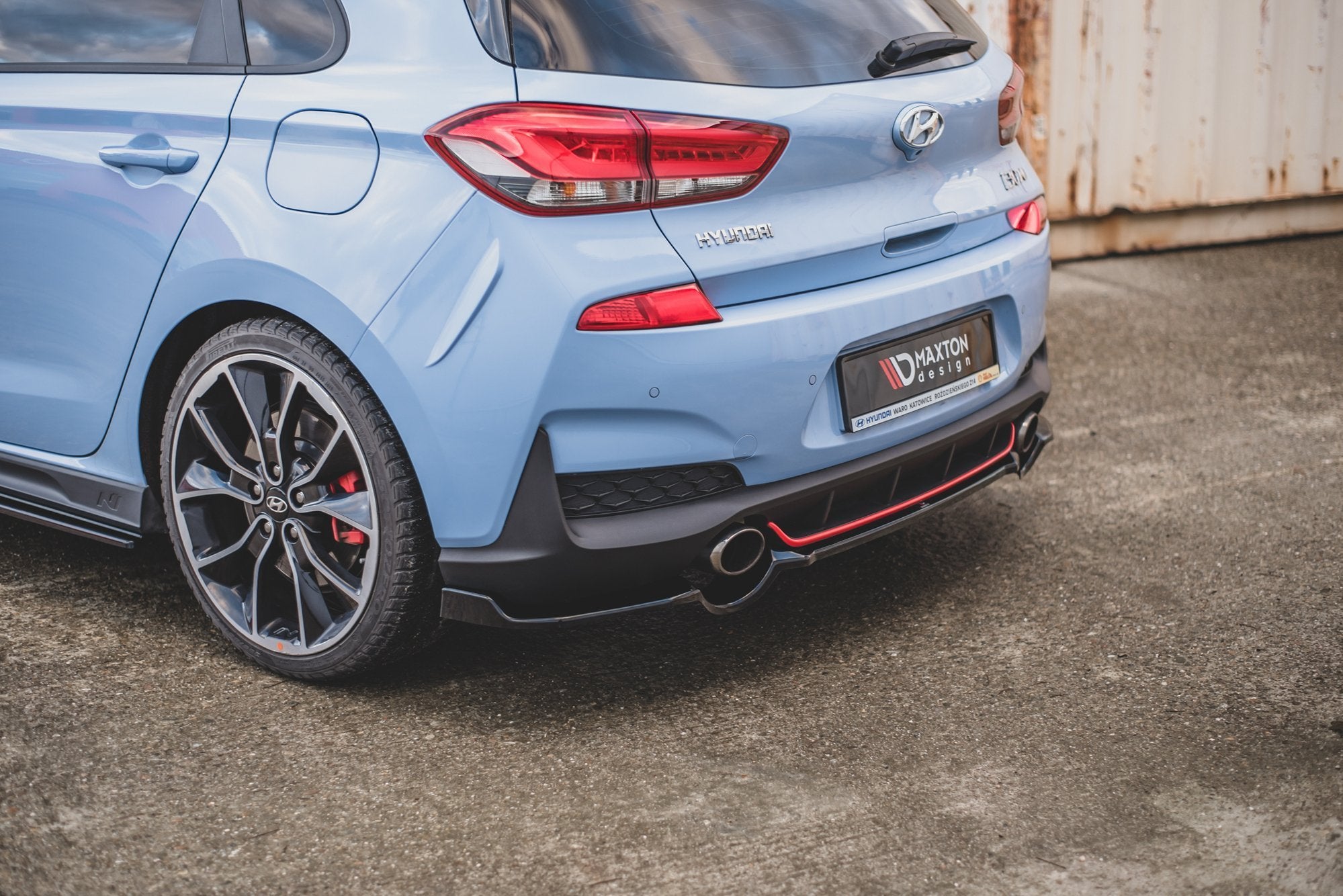 Heckdiffusor Hyundai I30 N Mk3 Hatchback