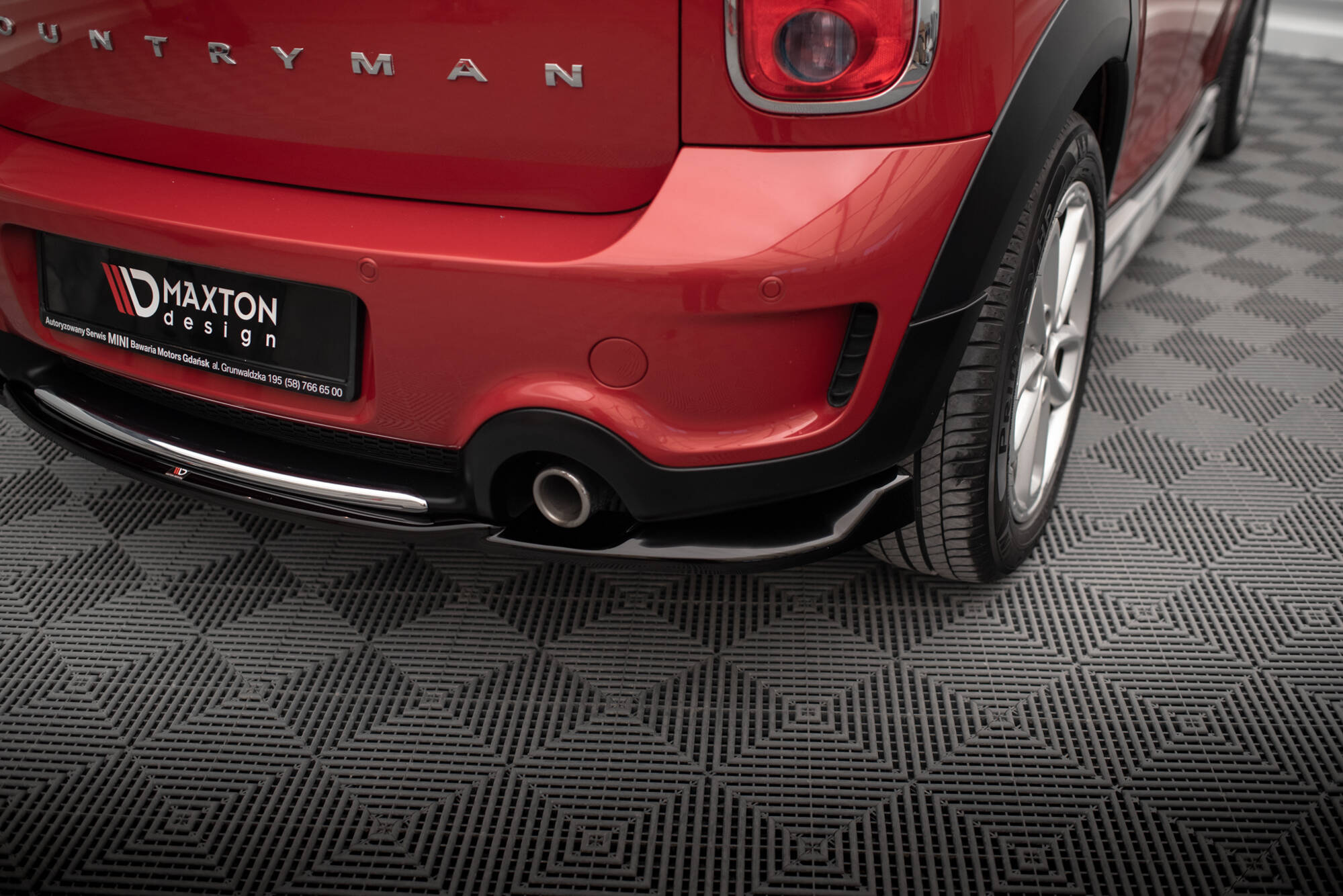 Heckdiffusor Mini Cooper Countryman R60 Facelift