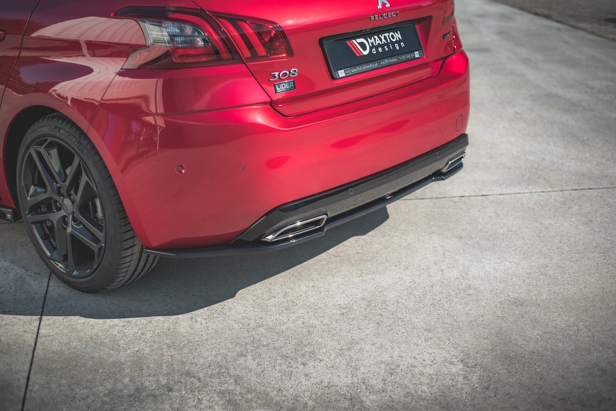 Heckdiffusor Peugeot 308 GT Mk2 Facelift