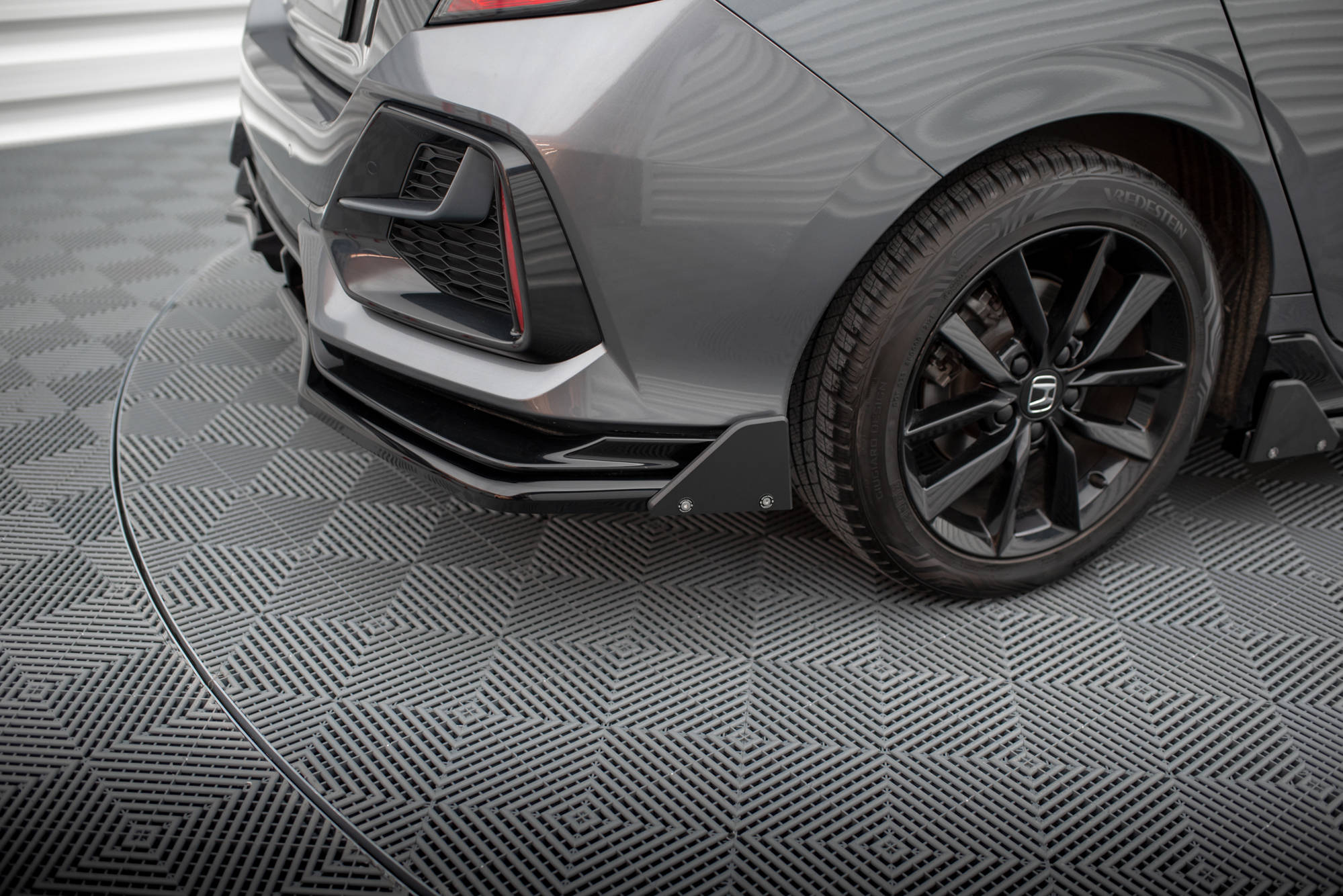Heckdiffusor V.1 + Heckseiten Flaps Honda Civic Sport Mk 10 Facelift
