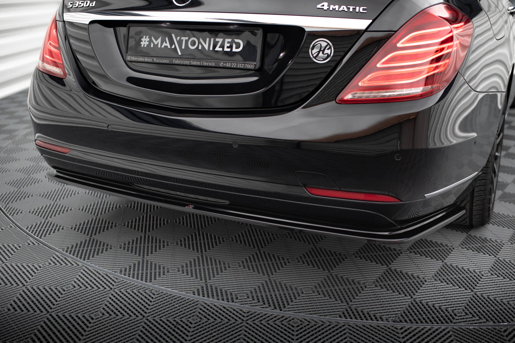 Heckdiffusor V.2 Mercedes-Benz S W222