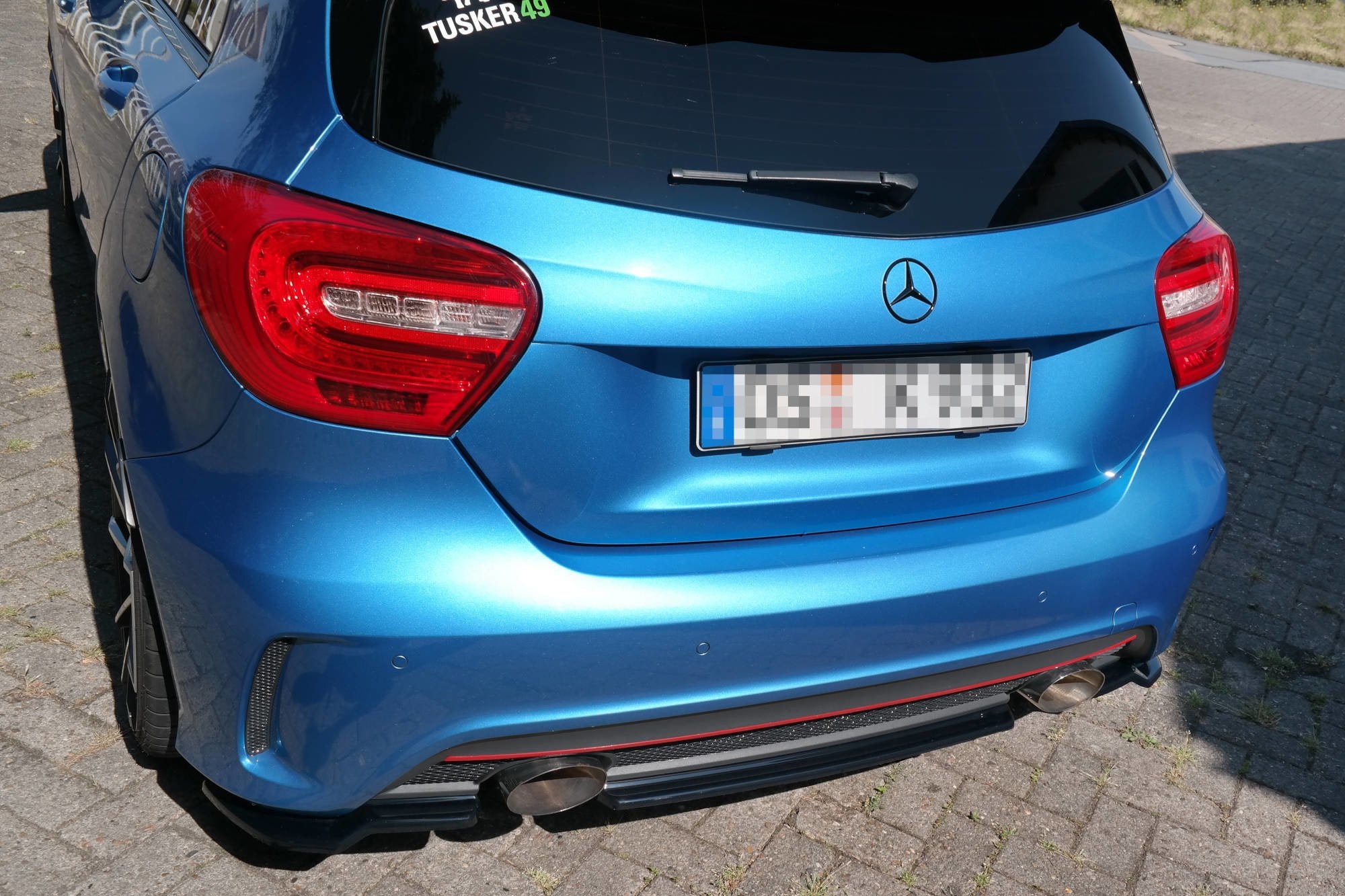 Heckdiffusor MERCEDES-BENZ W176 AMG-LINE VOR FACELIFT