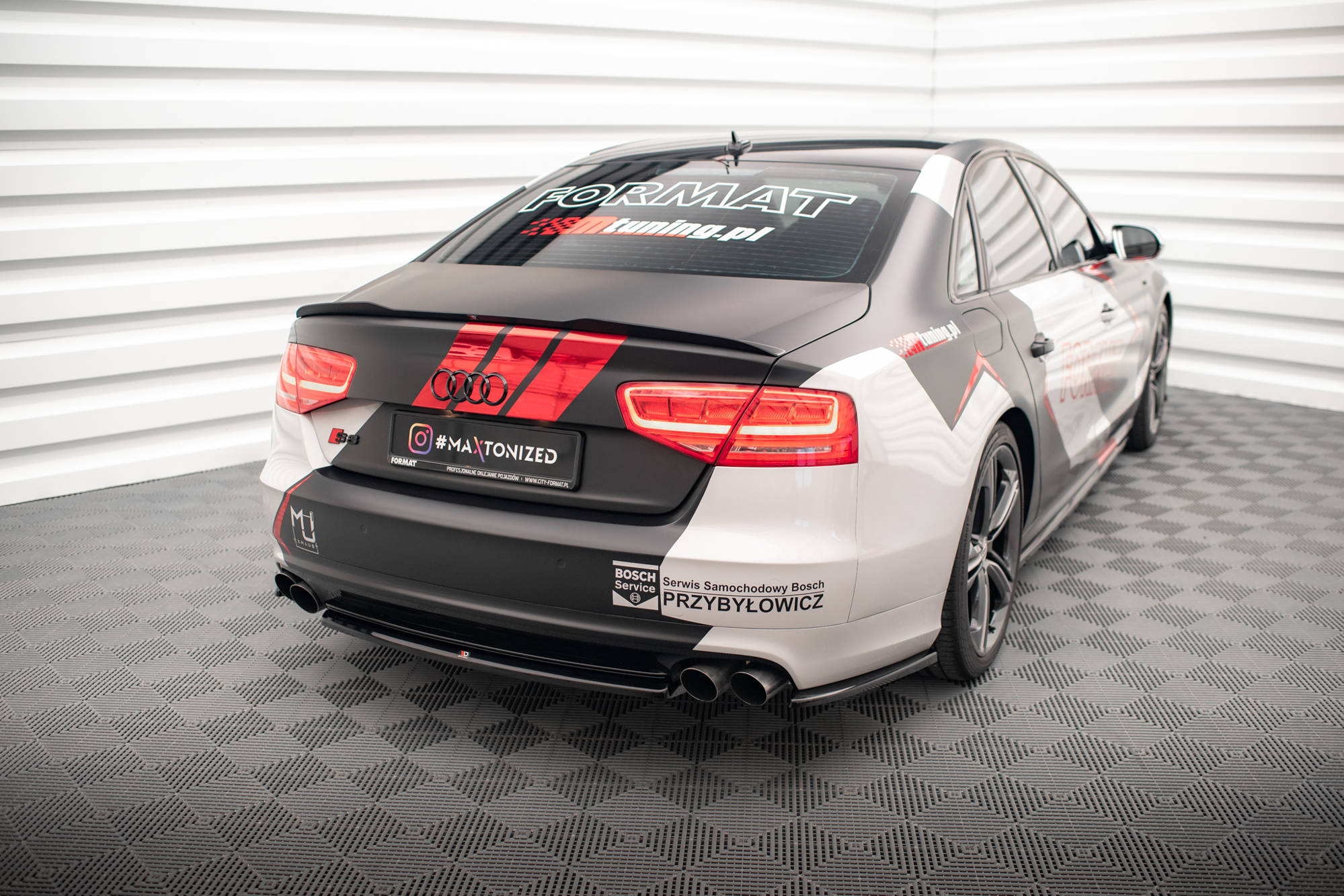 Heckdiffusor Audi S8 D4