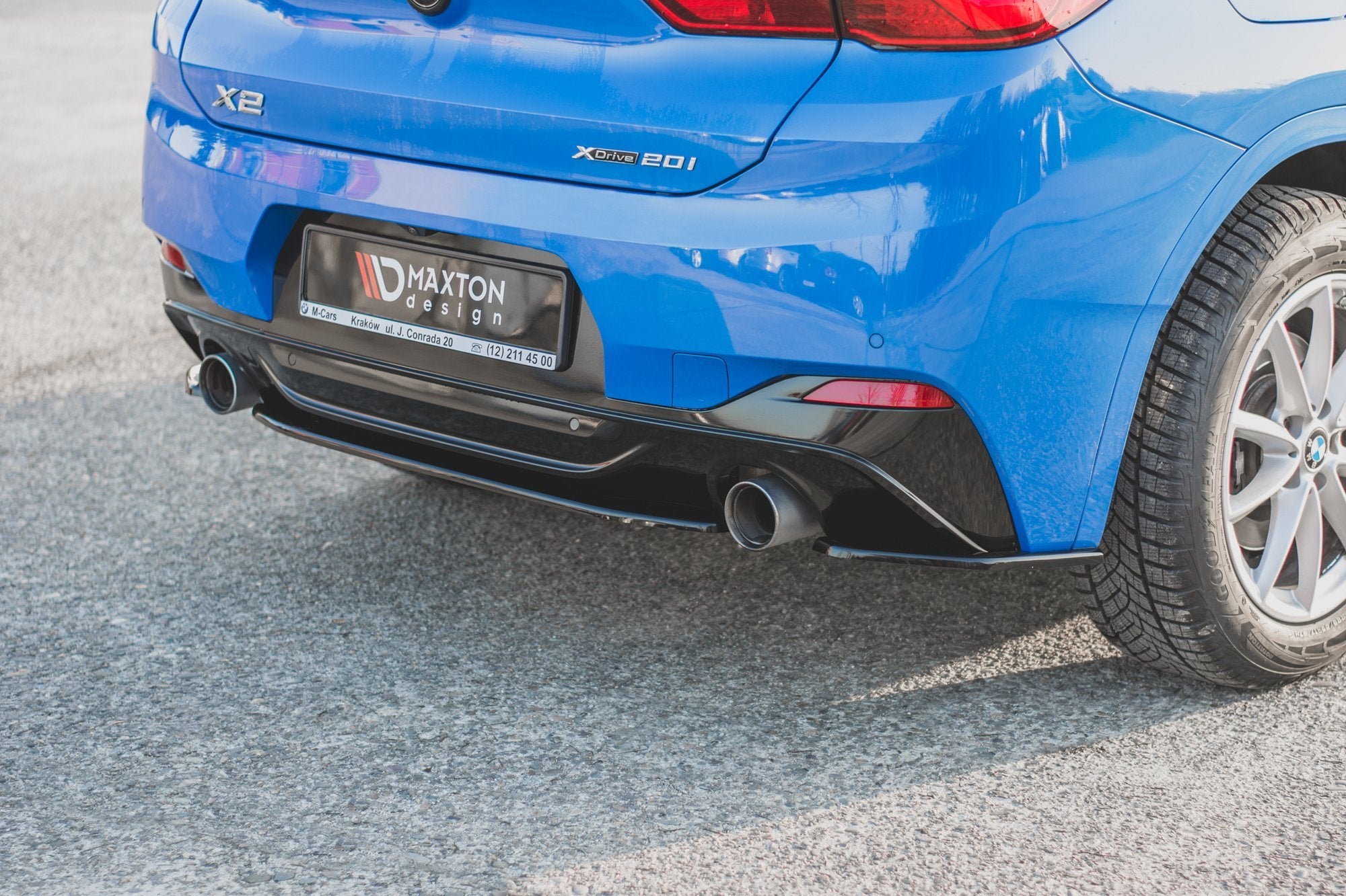 Heckdiffusor BMW X2 F39 M-Pack