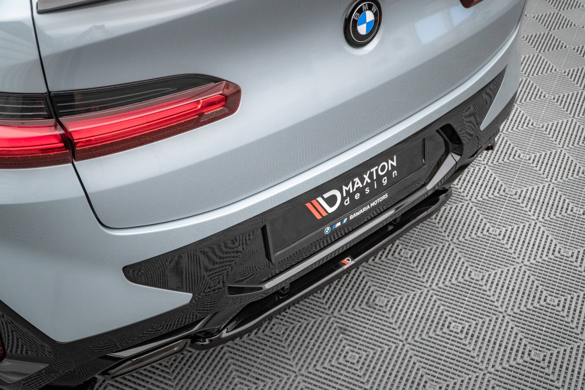 Heckdiffusor BMW X4 M-Pack G02 Facelift