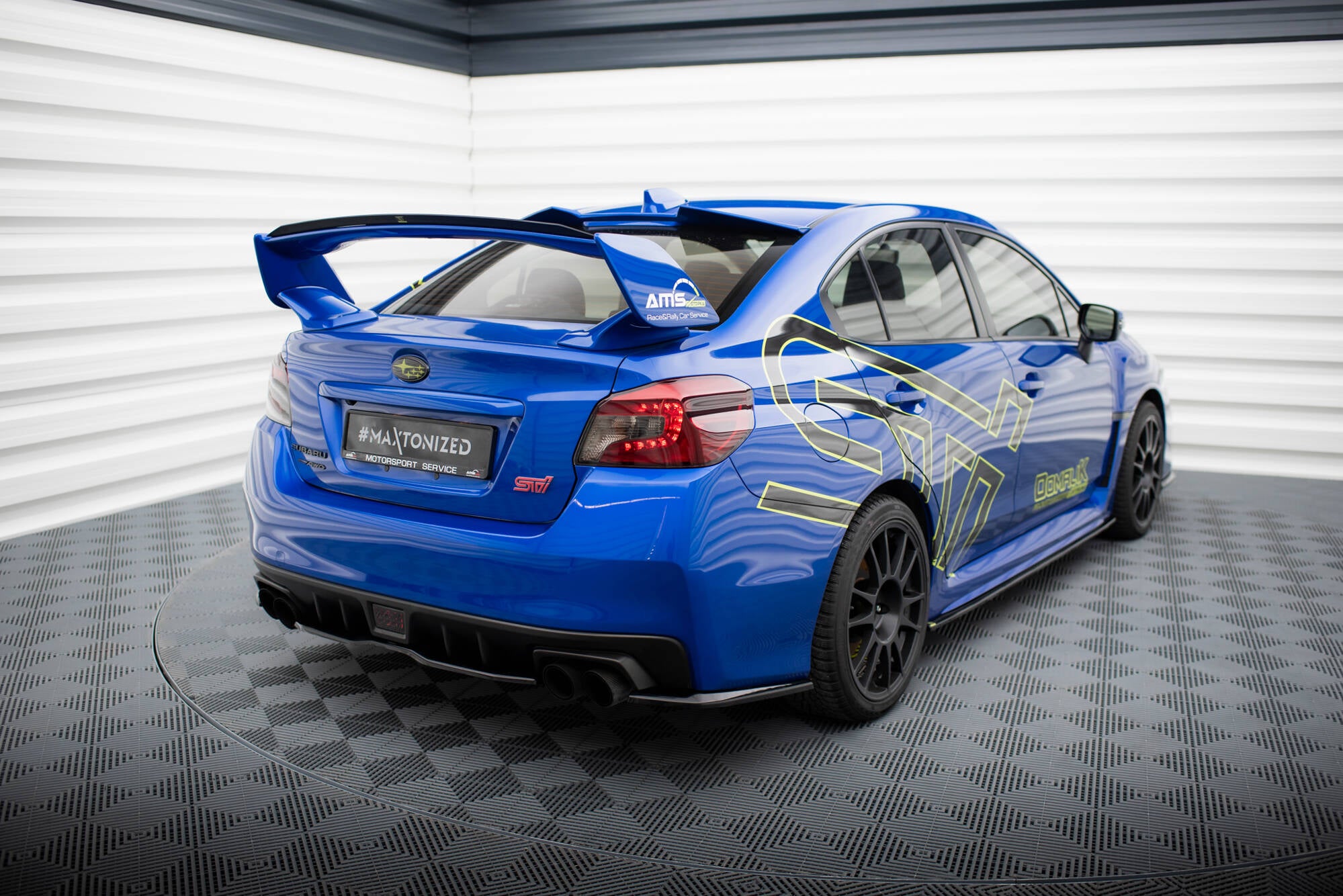 Mittlerer Heckdiffusor V.2 Subaru WRX STI MK1