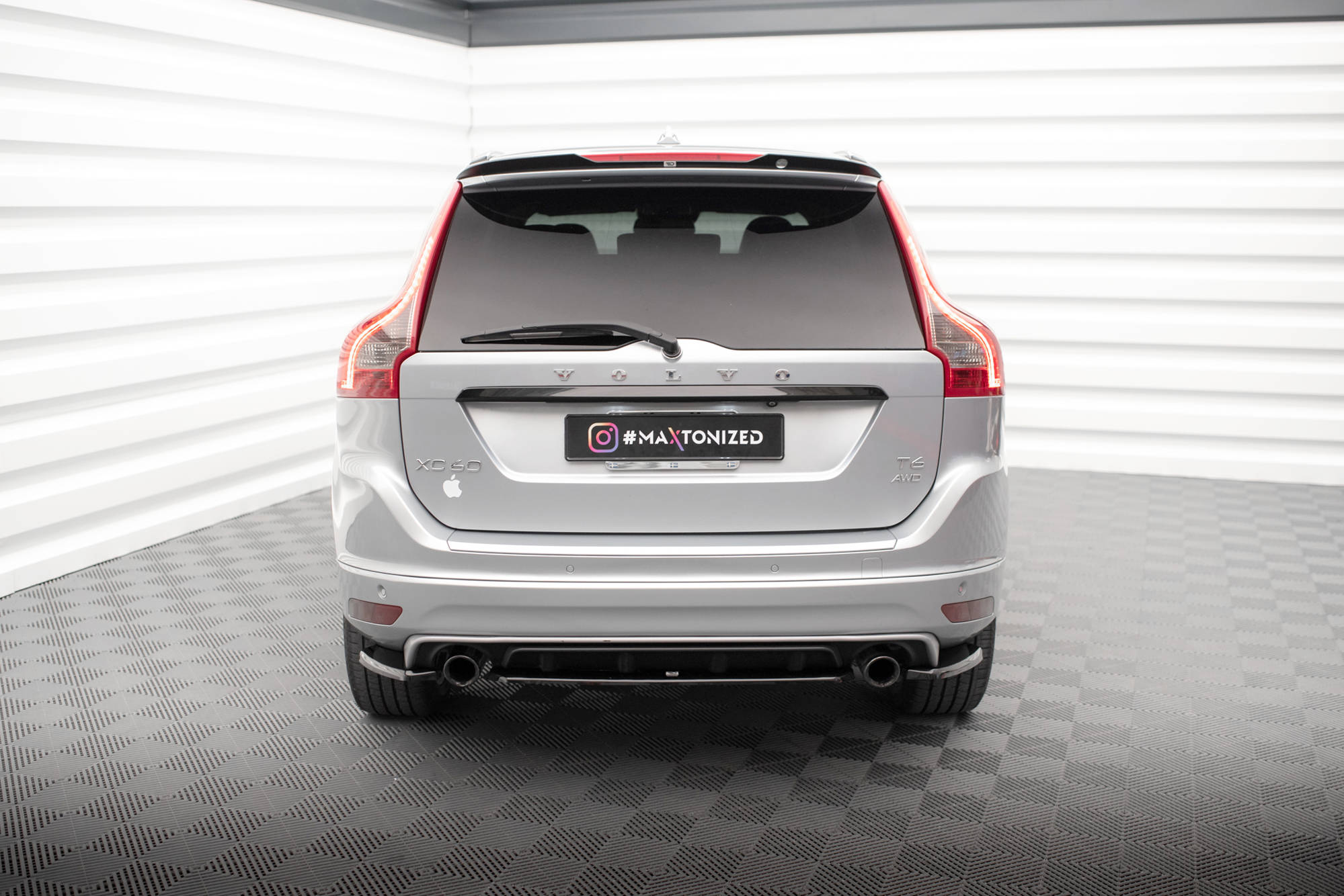 Heckdiffusor Volvo XC60 R-Design Mk1 Facelift
