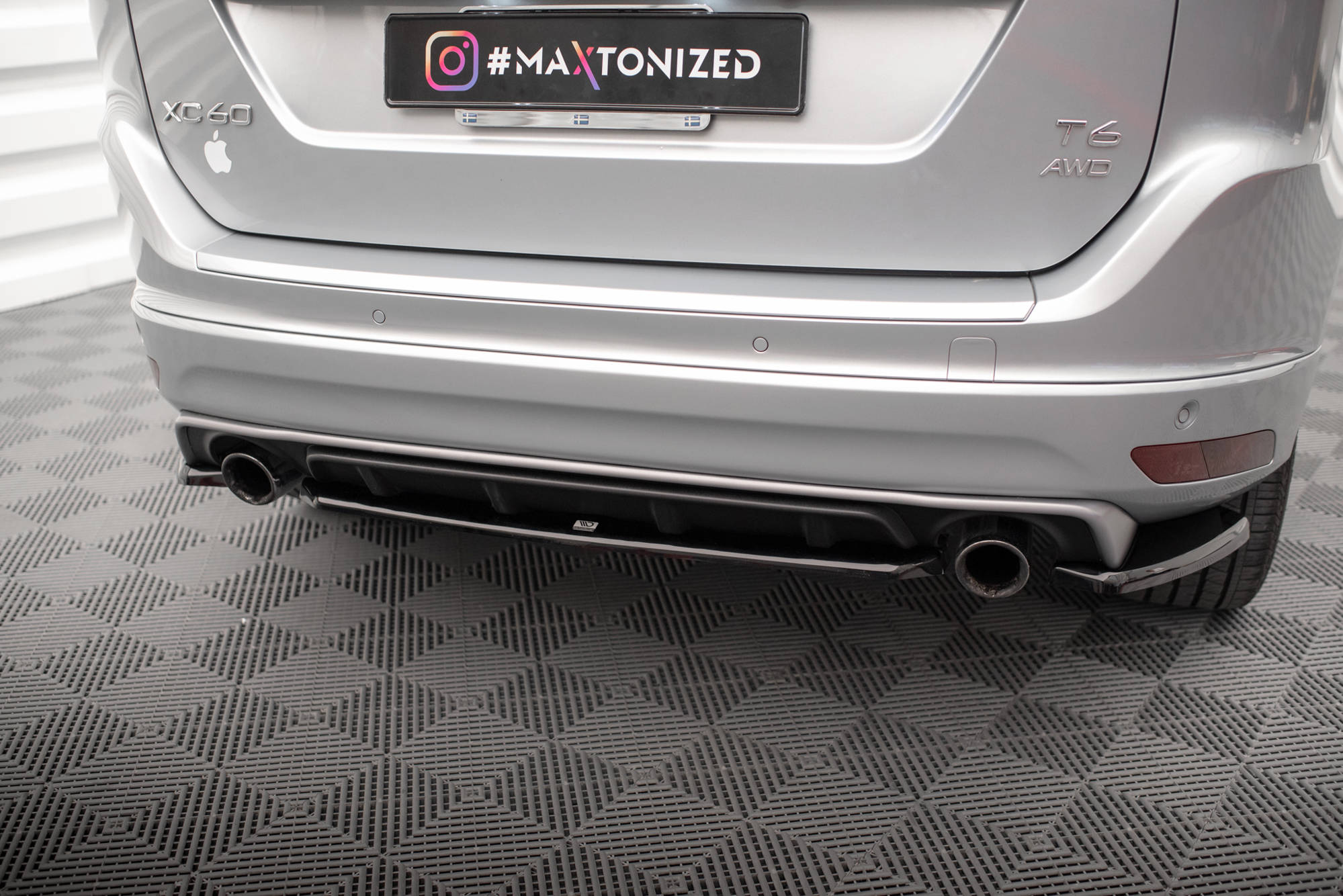 Heckdiffusor Volvo XC60 R-Design Mk1 Facelift