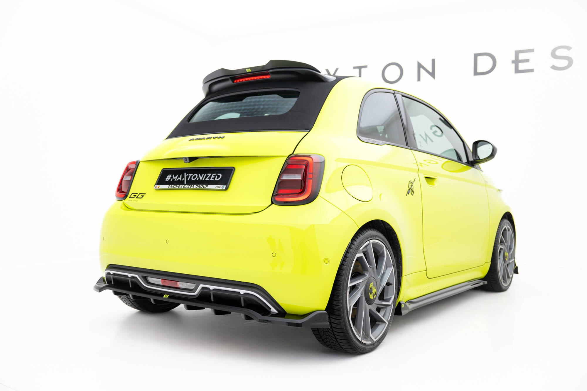 Heckdiffusor Abarth 500e