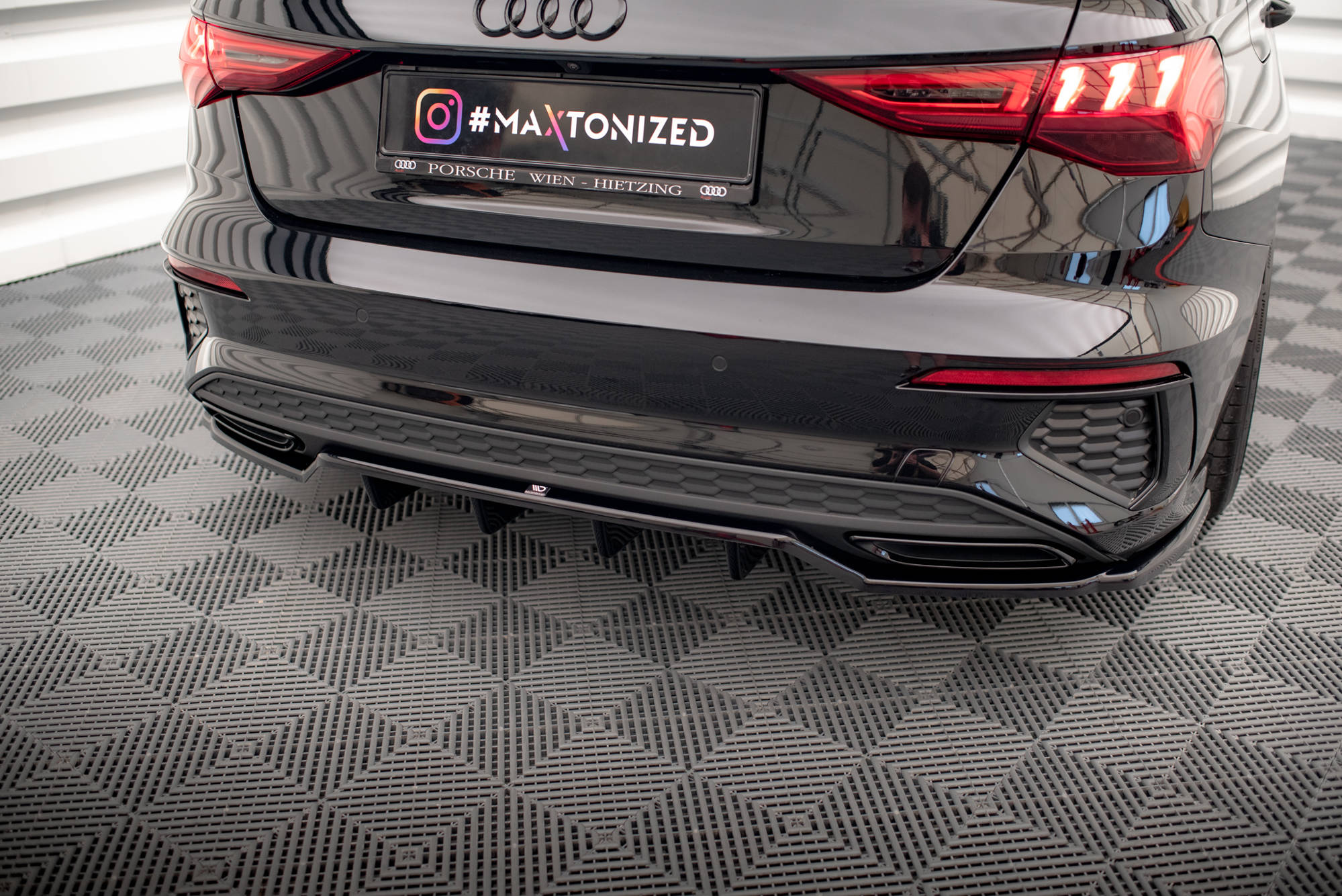 Heckdiffusor Audi A3 S-Line Sedan 8Y
