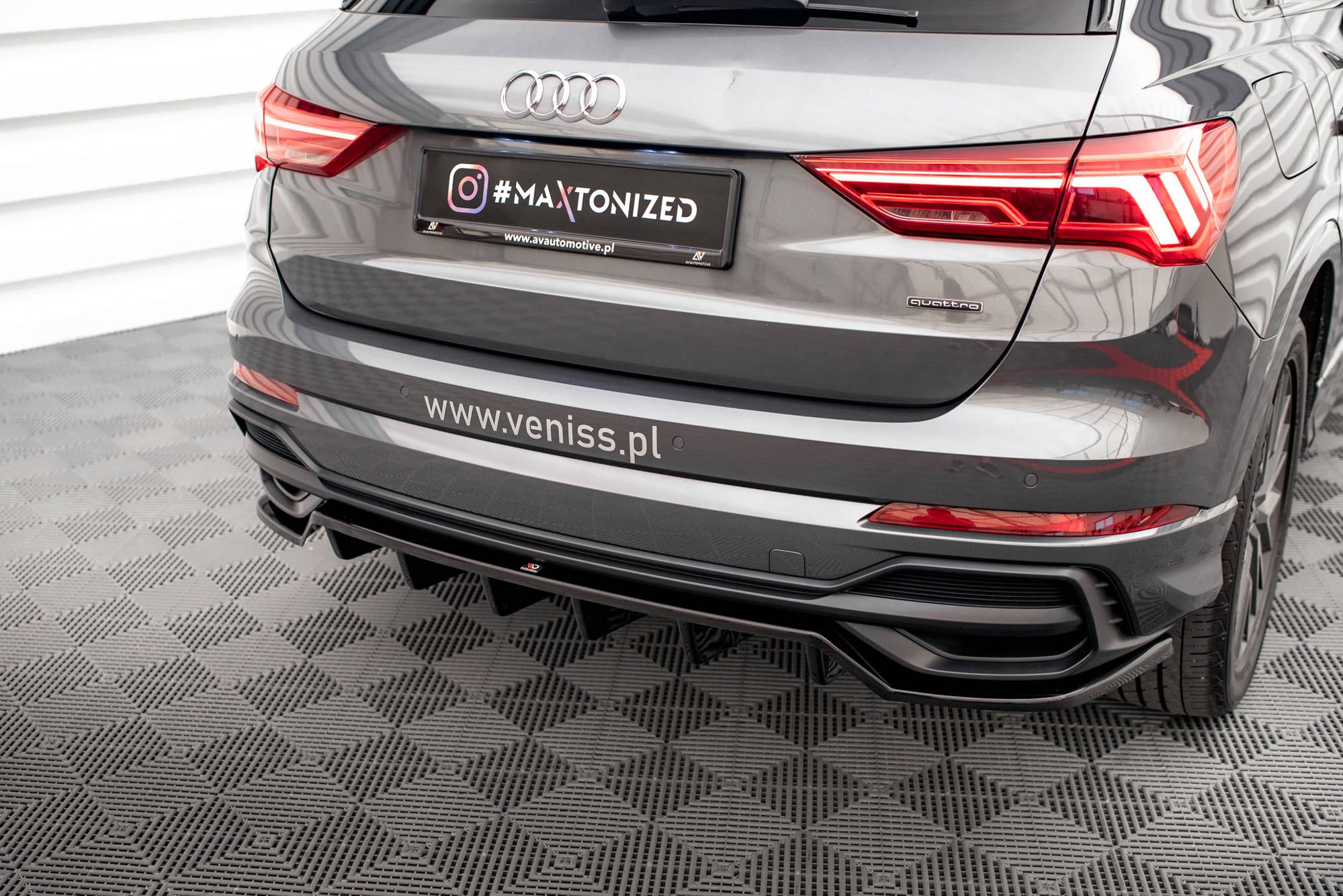 Heckdiffusor Audi Q3 S-Line F3