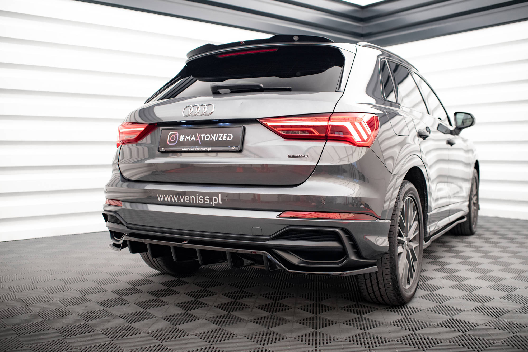 Heckdiffusor Audi Q3 S-Line F3