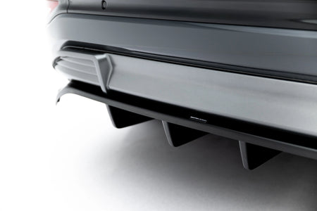 Mittlerer Heckdiffusor (mit einem vertikalem balken) Audi Q6 e-tron S-Line / SQ6 e-tron SUV / Sportback MK1