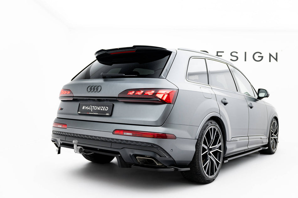 Heckdiffusor Audi Q7 S-Line Mk2 Facelift 2 mit vertikalem Balken