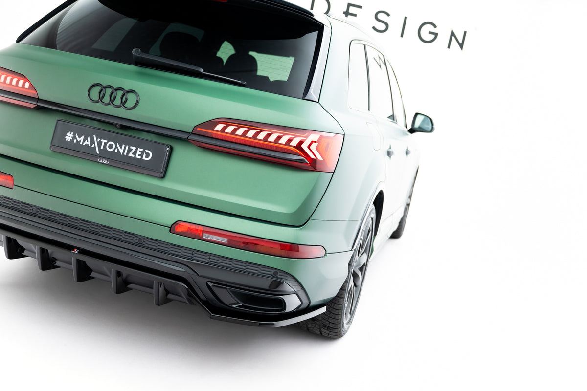 Mittlerer Heckdiffusor (mit einem vertikalem balken) Audi RSQ8 MK1 Facelift
