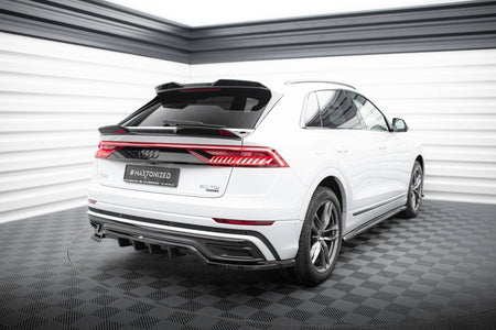 Heck Mittlerer Diffusor Audi Q8 S-Line Mk1